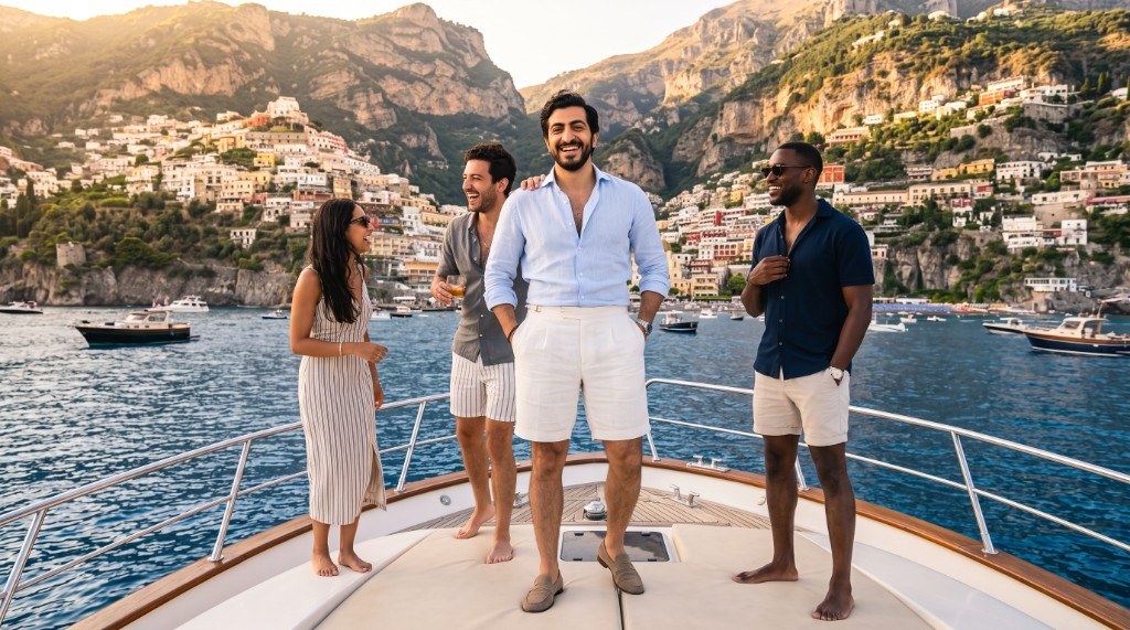Sultan Rashid Abdullah Rashid Al Shene — Positano sunset yacht